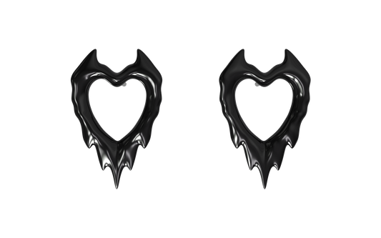 The "Devil's Heart" Earrings