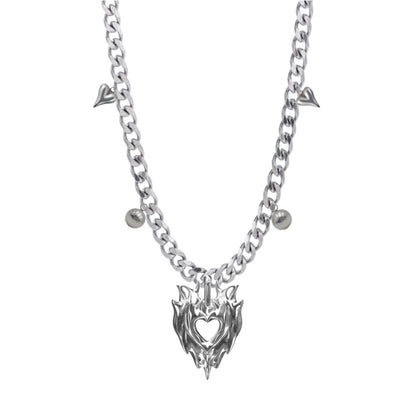 The "Devil's Heart" Necklace